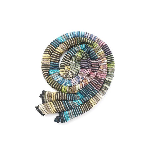 Missoni Sport Multicolor Knit Scarf - Picture 2 of 4